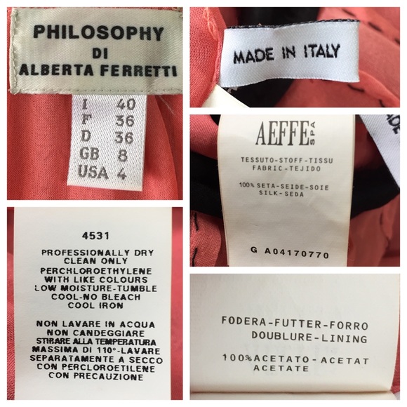 Philosophy di Alberta Ferretti Silk Dress - Picture 7 of 8